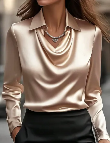Bluza SHEIN CURVE, roz pal