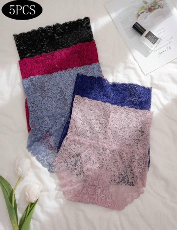Set chiloti 5 perechi SHEIN, mix culori