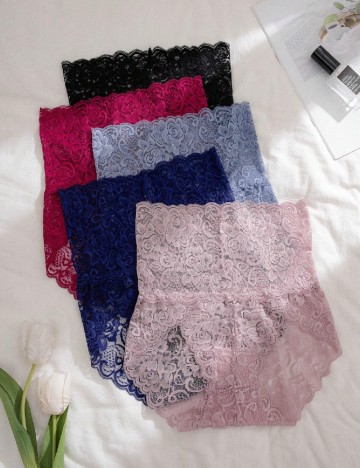 Set chiloti 5 perechi SHEIN, mix culori