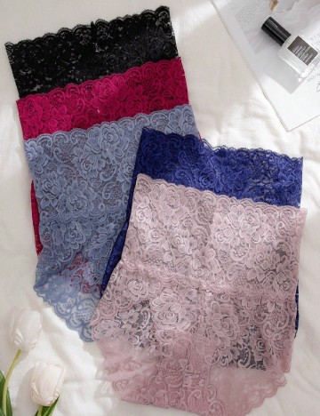 Set chiloti 5 perechi SHEIN, mix culori