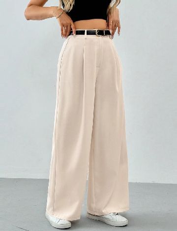 Pantaloni SHEIN, crem