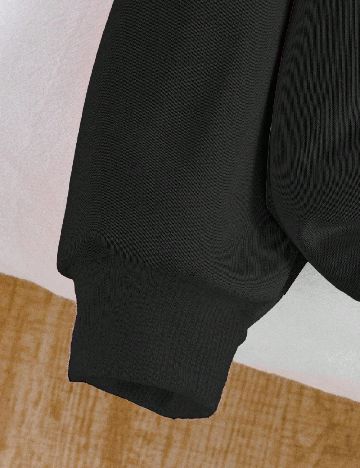 Hanorac Shein Kids, negru
