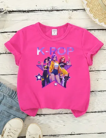 Tricou Shein Kids, roz