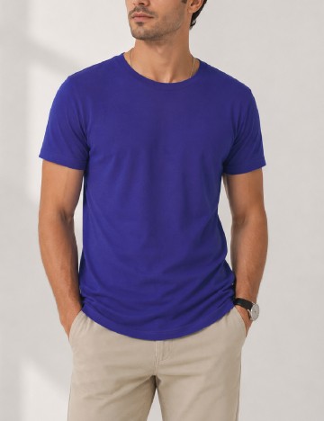 Tricou Bershka, albastru