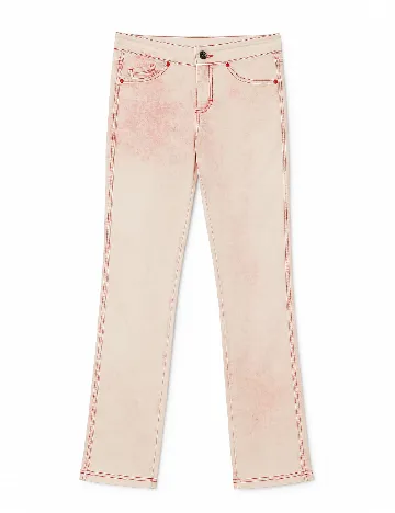 Pantaloni Tezenis, crem