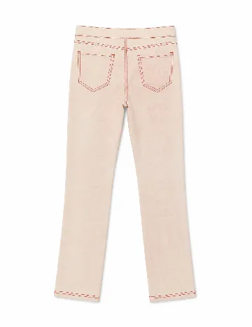 Pantaloni Tezenis, crem