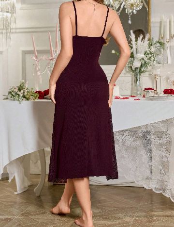 Rochie de noapte SHEIN, pruna