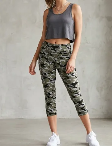 Colanti trei sferturi Tezenis, army
