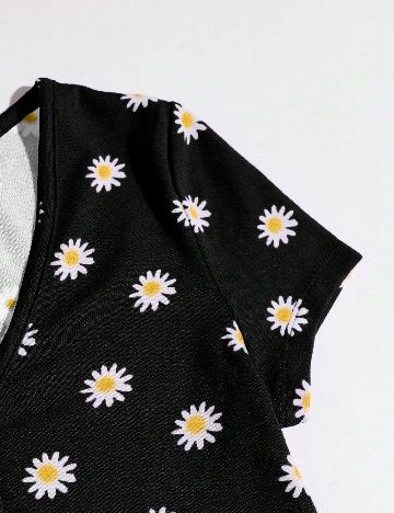 Top SHEIN CURVE, negru