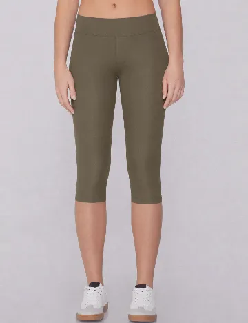 Colanti trei sferturi Tezenis, verde