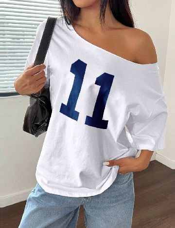 Tricou SHEIN CURVE, alb