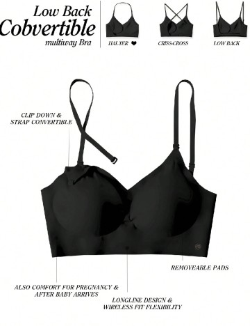 Sutien SHEIN, negru
