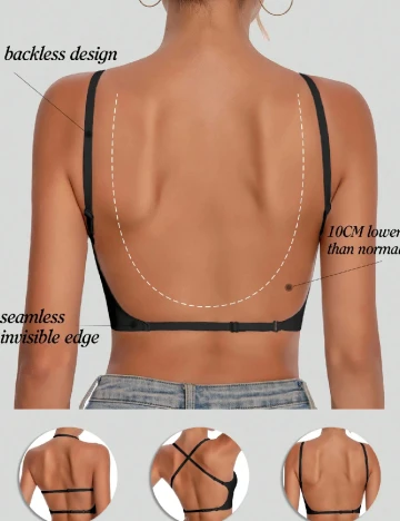Sutien SHEIN, negru