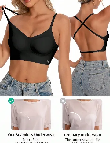 Sutien SHEIN, negru