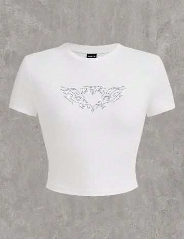 Top SHEIN, alb