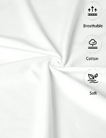 Top SHEIN, alb