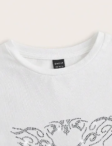 Top SHEIN, alb