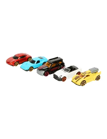 Set masinute 5 bucati HTI, mix culori