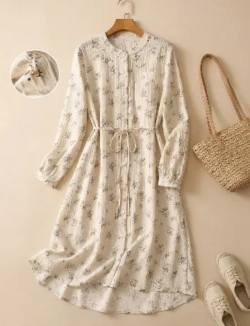 Rochie medie SHEIN, floral print