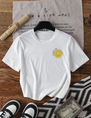 Tricou SHEIN, alb
