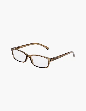 Ochelari pentru citit, dioptrii +3.50 ACTION, maro