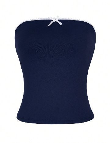 Top SHEIN, bleumarin