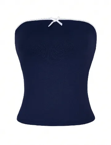 Top SHEIN, bleumarin