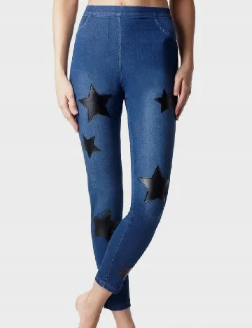 Blugi Calzedonia, albastru