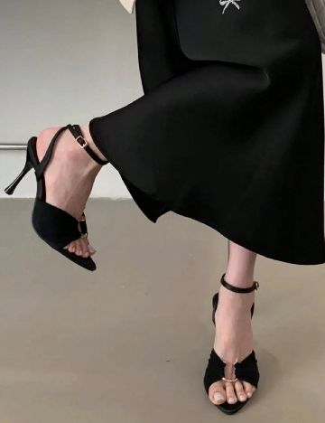 Sandale SHEIN, negru