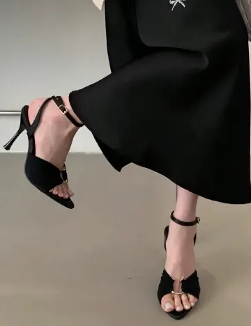 Sandale SHEIN, negru