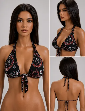 Sutien de baie Tezenis, negru