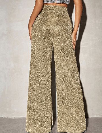 Pantaloni SHEIN, auriu