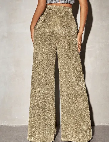 Pantaloni SHEIN, auriu