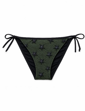 Chilot de  baie Calzedonia, negru/verde