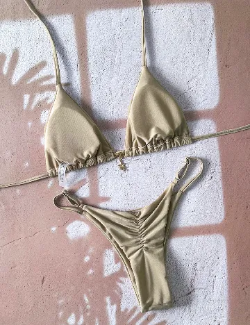 Costum de baie SHEIN, bej