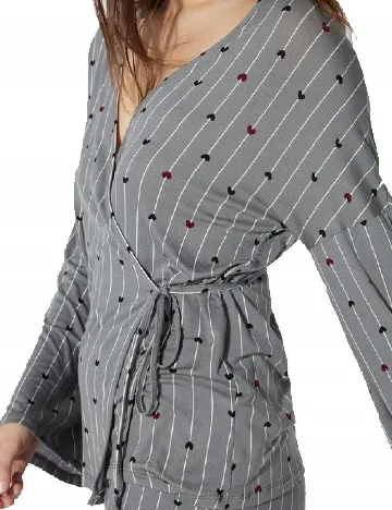 Bluza de pijama Tezenis, gri