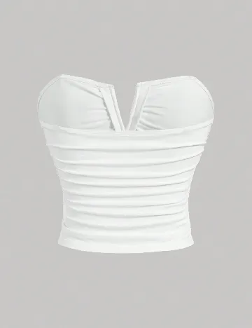Top SHEIN, alb