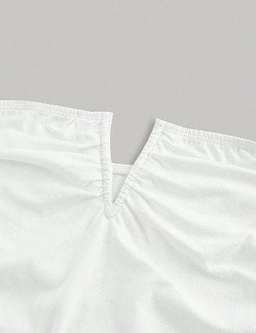 Top SHEIN, alb