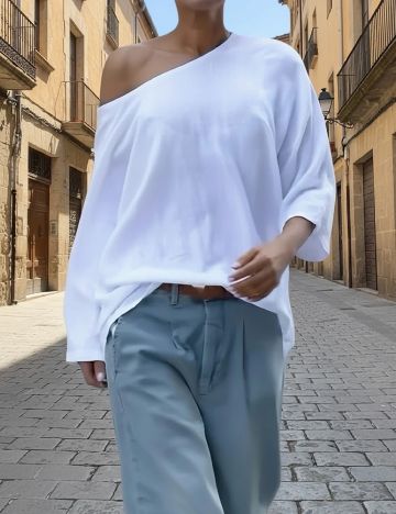 Bluza SHEIN, alb