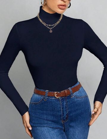 Bluza SHEIN, bleumarin inchis