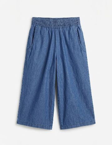 Pantaloni trei sferturi Tezenis, albastru