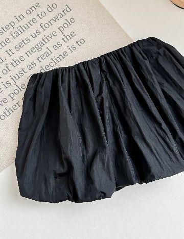 Fusta Shein Kids, negru
