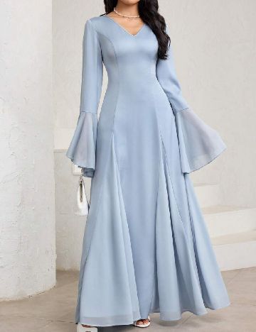 Rochie lunga SHEIN, bleu