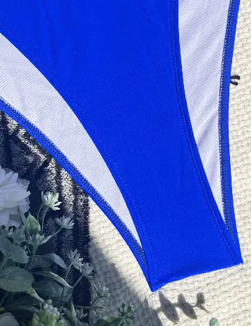 Costum de baie SHEIN, albastru