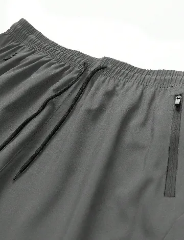 Short de baie SHEIN, gri inchis