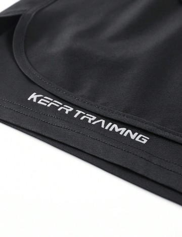 Pantaloni scurti SHEIN, negru