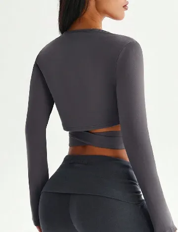 Bluza SHEIN, gri inchis