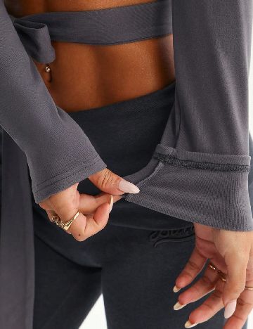Bluza SHEIN, gri inchis