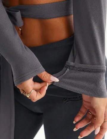 Bluza SHEIN, gri inchis