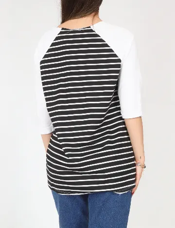 Bluza Tezenis, alb/negru